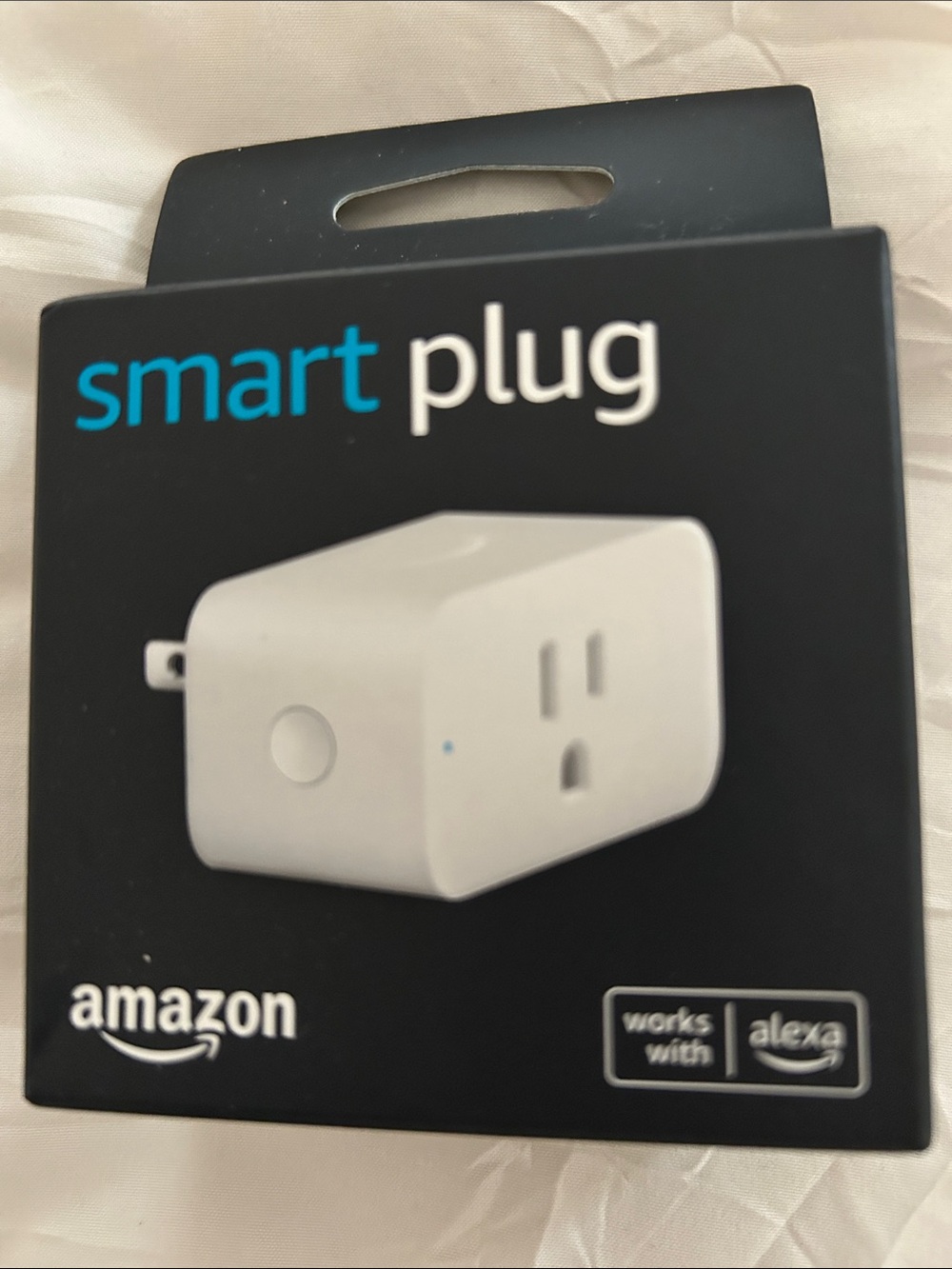 Amazon Smart Plug - White Compact Wi‑Fi Outlet Adapter